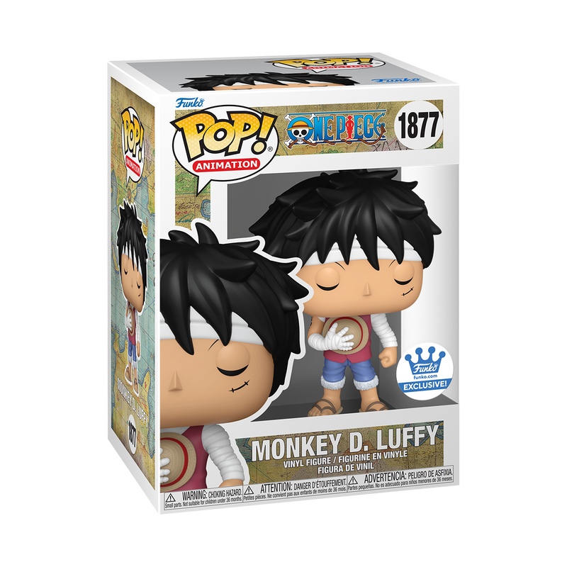 בובת פופ לופי מארינפורד אקסלוסיבי לפאנקו| Monkey D. Luffy 1877